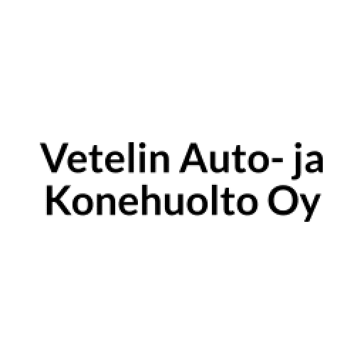 Vetelin Auto- Ja Konehuolto Oy Vetelin Auto- Ja Konehuolto Oy (Veteli)